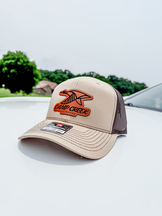 Richardson 112 Khaki/Coffee