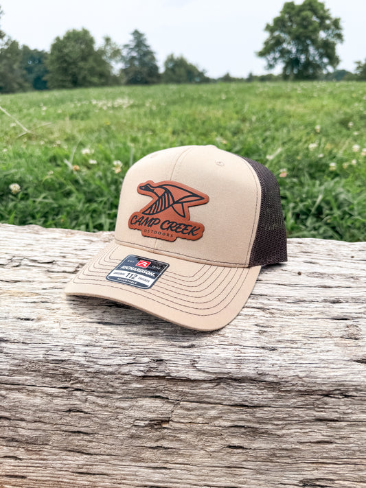 Richardson 112 Khaki/Coffee