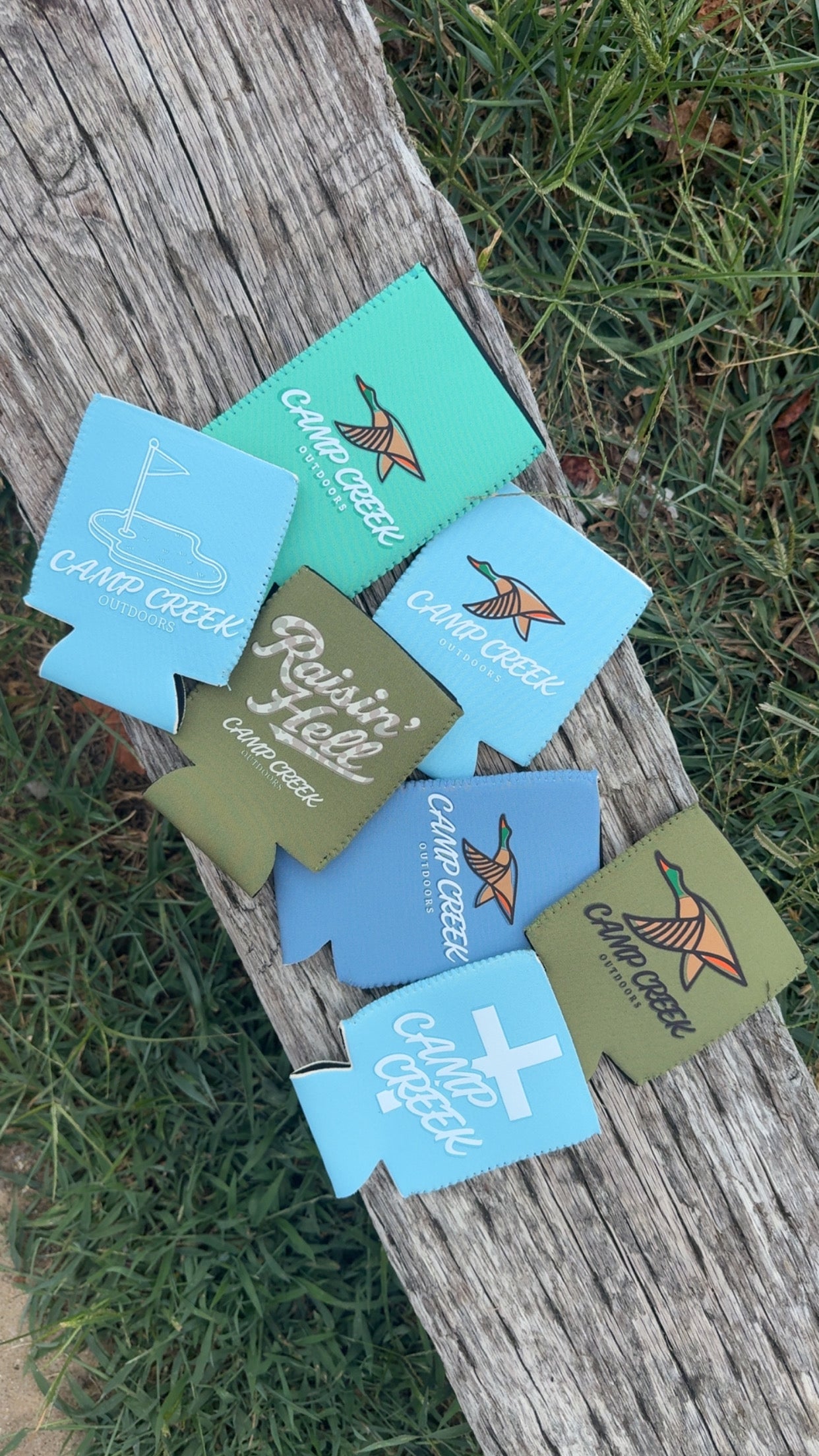 Skinny Can Logo Koozie