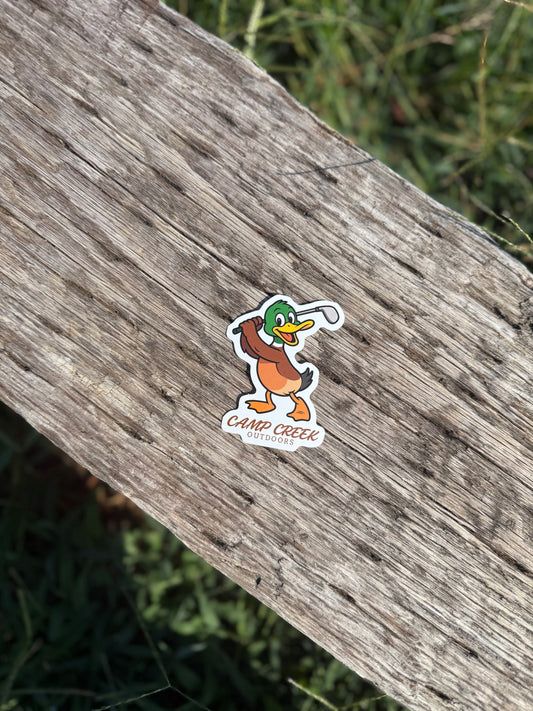 Whack Duck Sticker