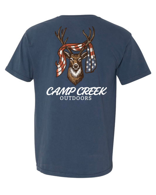 American Buck Pocket Tee